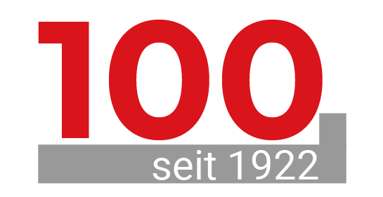 Logo 100 Jahre Hugo Roth